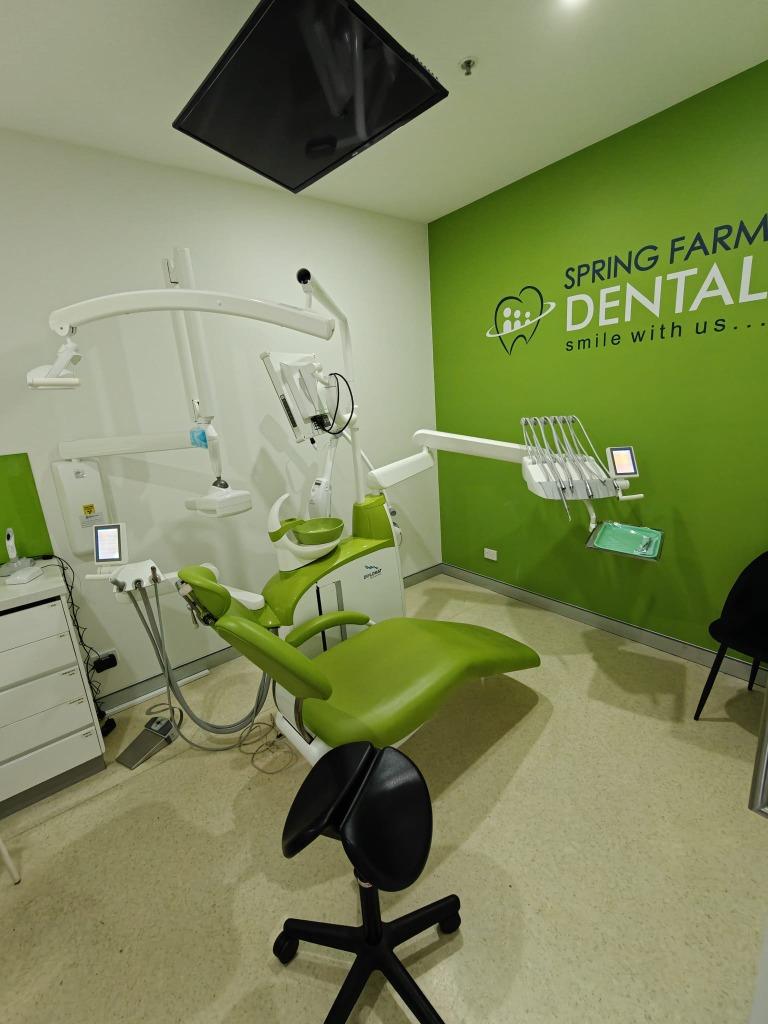 Modern dental surgery room and equipment at Spring Farm Dental near Oran Park
